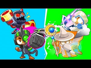 Bloons TD 6 - 4-Player Tech VS Magic Challenge | JeromeASF
