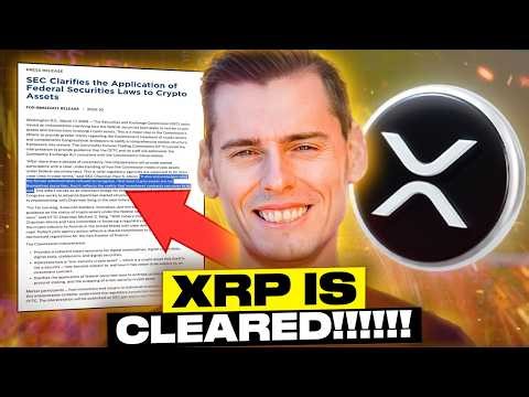 🚨XRP IS CLEARED!!!!! EVERYTHING *JUST* CHANGED