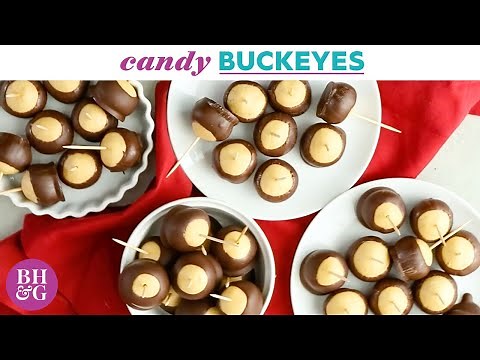 How to Make Classic Peanut Butter & Chocolate Buckeyes | Eat This Now | Better Homes & Gardens