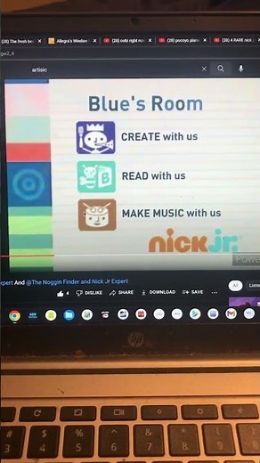 Nick Jr Curriculum Board Blue’s Room (2010-2012)