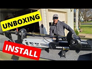 Minn Kota Fortrex UNBOXING & INSTALL {Jon Boat To Bass Boat Conversion} Lowe 1448