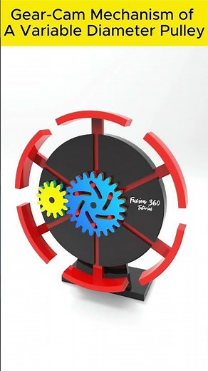This Pulley Changes Its Own Diameter ⚙️ | Variable Diameter Pulley Explained
