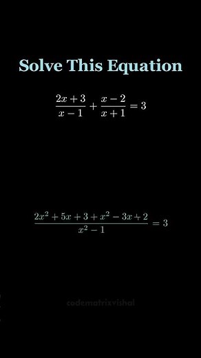 Linear Equation Solved Step by Step | Class 9–10 Algebra Concept Explained #maths #algebra