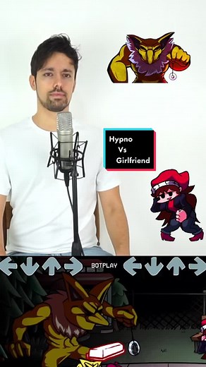 Unlikely Hypno vs Girlfriend Battle in Friday Night Funkin'