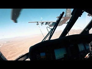 Helicopter Air to Air Refuelling From The Cockpit – CSAR CTF HH-60W 'Jolly Green II'