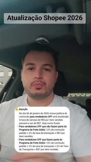 Novas Taxas para Vendedores da Shopee em 2026