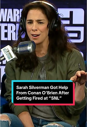 Sarah Silverman Got Help From Conan O’Brien After Getting Fired at “SNL” (2025) #SternShow #howardstern #thehowardsternshow #howardsternshow #fypage #fy #sarahsilverman #snl #saturdaynightlive #conan #conanobrien #comedy