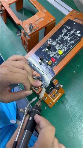 Electronic Testing work in an electronics factory #54