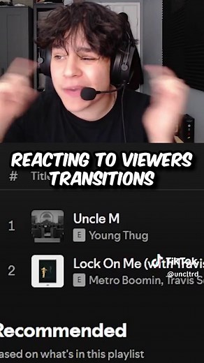 Ascending Meme Song Transition on Spotify