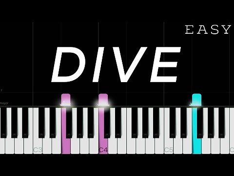 Ed Sheeran - Dive | EASY Piano Tutorial