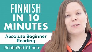 How's your #Finnish Reading Comprehension? Practice it now for 10 minutes only! (For Absolute Beginners)📖 P.S. Learn more Finnish grammar, vocabulary and even culture tips with us: https://www.finnishpod101.com/?src=facebook_reading-comprehension_fb_video_062220 | Learn Finnish - FinnishPod101.com