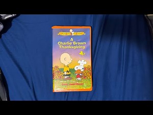 Opening to A Charlie Brown Thanksgiving 1996 VHS