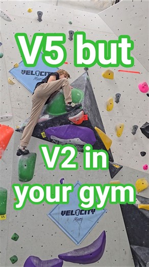 Softest V5 thats a V2 in your gym