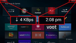Monitor Internet Speed on TV: Netspeed meter for Amazon Fire TVs and Android TVs