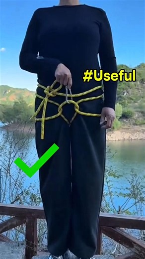 Practical escape and rescue rope knot tying techniques #survival #knottying #rescue #climbing #knots