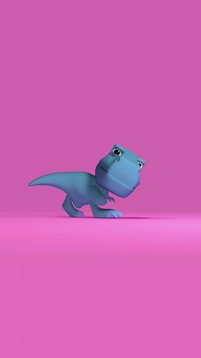 TikTok Animator - 3D Dinosaur Character Animation