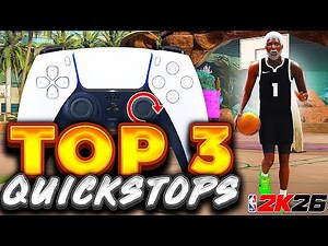 I FOUND the EASIEST 3 WAYS to QUICK STOP on ANY BUILD in NBA 2K26! HOW TO QUICK STOP IN NBA 2K26