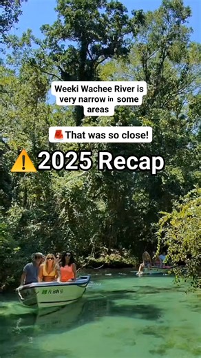 48 reactions · 10 comments | 2025 Recap moments on the Weeki Wachee River! Tourists, rentals, boats, captains... #rental #boats #Tourists #unsafe #floridasprings #fblifestyle #weekiwacheesprings | River Karen | Facebook