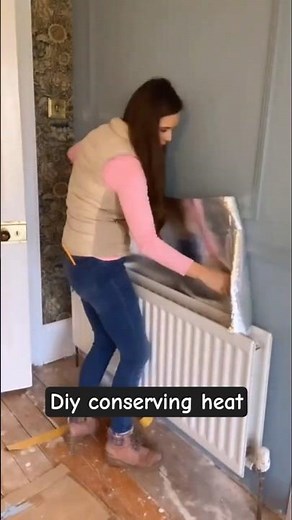 DIY Radiator Reflector: Easy Install to Save Energy & Money​ £30 Home Hack
