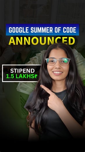 Last Moment Tuitions on Instagram: "Google Summer of Code (GSoC) 2026 🚀💻 GSoC 2026 is officially announced! Work with global open-source organizations, get mentored by industry experts, and earn a stipend while contributing to real projects 🌍 🎓 Open for students & beginners in open source 🧠 Learn, build & get international exposure 💼 Huge boost for resume & tech career 🔗 To get link please check Bio 📌 Follow @lastmomenttuition for more free resources & student opportunities! [Google Summ