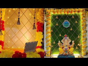 Ganpati Decoration Ideas 2025 | Easy & Beautiful Home Decor for Ganesh Chaturthi