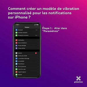 26K views · 25 reactions | Vous venez de recevoir un e-mail, un SMS ou une notification Facebook ? Créez vos propres modèles de vibration afin de savoir de quelle application il s’agit ! | Proximus | Facebook