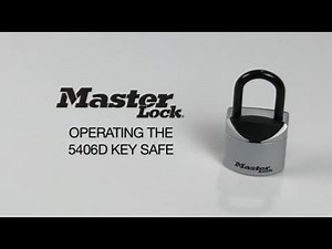 Master Lock | Operating the 5406D SafeSpace® Lock Box