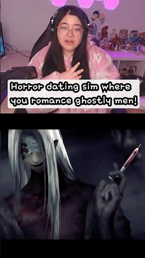 Horror Dating Sim Where You Kiss Scary Ghosts! - Dating Sim Game