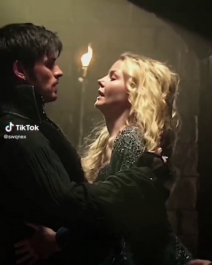 Emma and Hook First Kiss | Once Upon a Time Moments