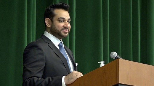 Edison's youngest, first South Asian mayor takes office with two main goals