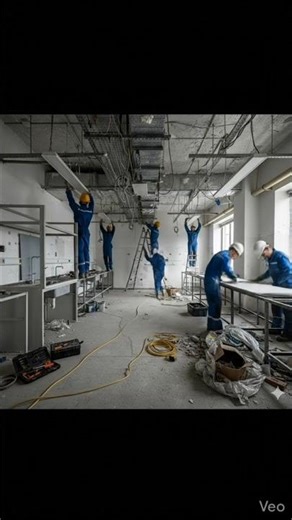 How a University Science Lab Is Built | Start to Finish Timelapse