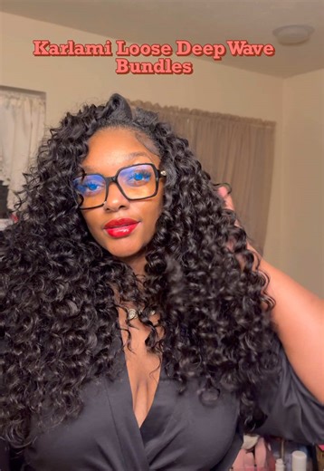 Loose Deep Wave Bundles for Stylish Volume