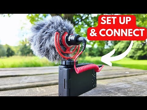 How to Set up RODE VideoMicro shotgun MICROPHONE