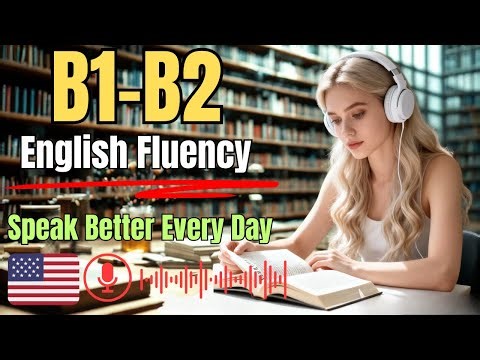 Speak English Fluently at B1–B2 Level | Daily Speaking & Listening Practice