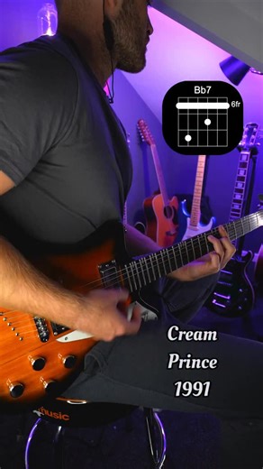 Samfirthguitar on Instagram: "Here’s how you can play “Cream” by Prince. Guitar: Hartwood Deytona II Tobacco Burst"