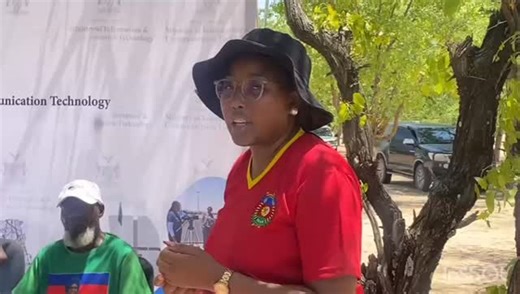 9.5K views · 999 reactions | Community education… Minister of Information and Communication Technology Emma Theofelus cautioned members of Olupaka community to stay vigilant to scammers during her assessment of MTC’s network activities in the area. Video: Auleria Wakudumo | New Era Newspaper | Facebook