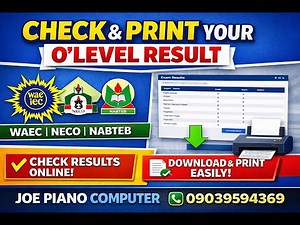 How to Check WAEC, NECO & NABTEB Results | Download and Print O’Level Results
