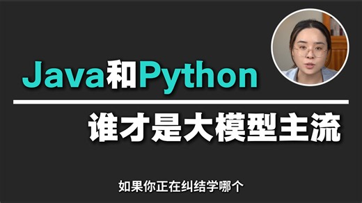 Java和Python到底选哪个？谁才是大模型开发的主流？