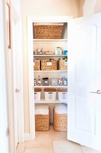 Useful Bathroom Closet Organization Ideas | Home - Taryn Newton