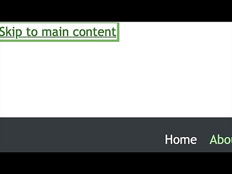 Missing bypass block (skip-to main content) assessment