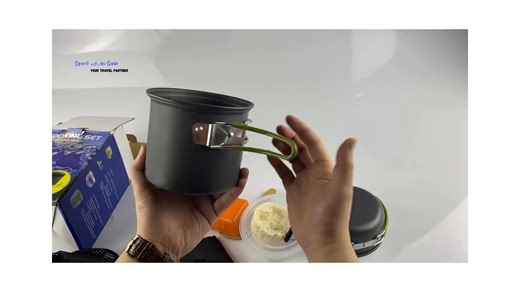 Ultralight Camping Cookware Set Pots and Pans Set with Mini Stove Non-Stick Cooking Backpacking with Folding Knife and Fork Set Pans Type - Frying Pans & Skillets Material - Aluminium Alloy, Hard Anodized Size - 1. big pot:12*10.50(h)cm 2. small pot:11*6.0(h)cm Usage - 1~2person Outdoor Camping Function - Portable Survival Tool Single Gross Weight - 1kg Applicable Stove - General Use for Gas and Induction Cooker Capacity - 1-2L Parts 1. Big pot:12*10.50(h)cm 2. Small pot:11*6.0(h)cm 3. Climbing 