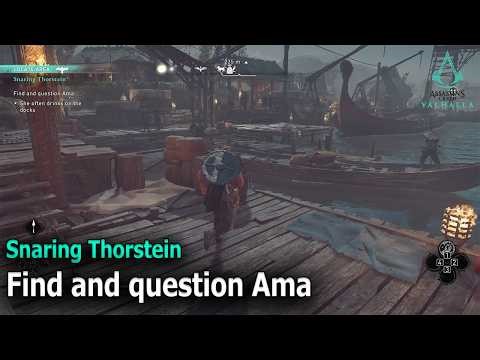 Find and question Ama Assassin's Creed Valhalla