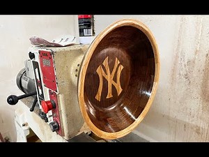 Making the New York Yankee Inlay bowl