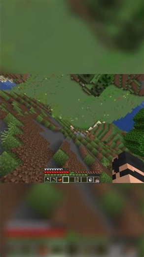I Survived 3 Impossible Falls in Minecraft…! #minecraft #gaming #minecraftclutches