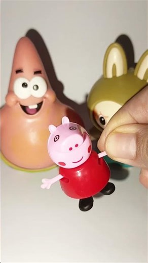funny patrick and peppa pig cute toys #shorts