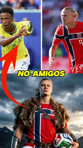 What Vini did after Haaland knocked him out of the World Cup. 😭💀 #soccer #worldcup