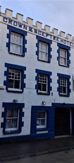 THE CROWN AND SCEPTRE HOTEL HOLSWORTHY DEVON, ESTABLISHED CIRCA 1910.
