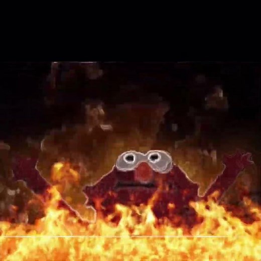“William Afton Burning In Hell” but it’s that one Elmo meme