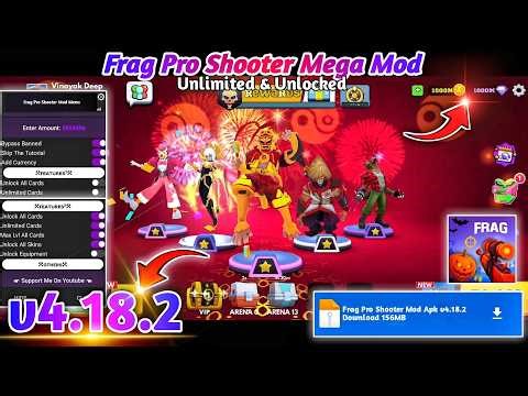 Frag Pro Shooter Mod Apk v4.18.2 | Frag Pro Shooter Mega Mod Menu | Frag Pro Shooter Hack v4.18.2
