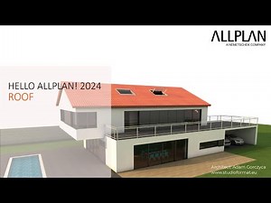 Hello Allplan! 2024 - Roof
